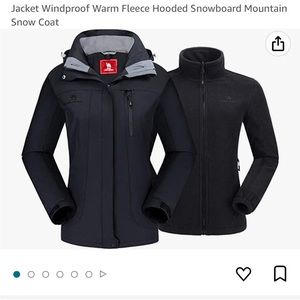 Brand new, never been opened Camel Crown women’s ski jacket XXXL